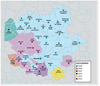 Plan de la Communauté de Communes